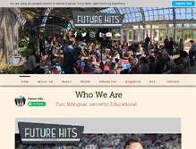 Tablet Screenshot of futurehits.org